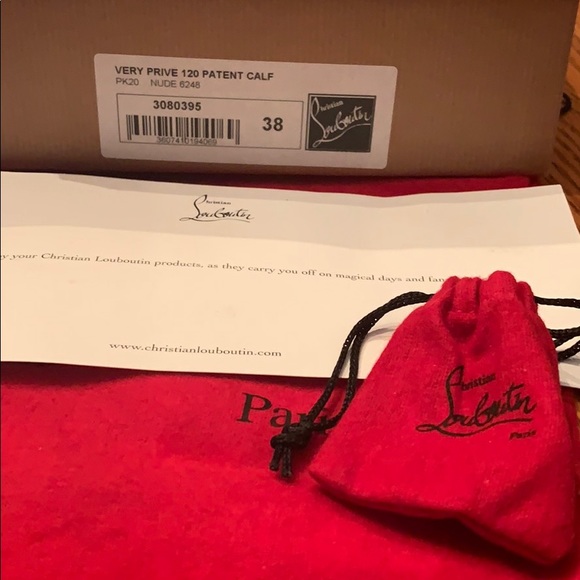 Very Prive 120 Patent Calf Louboutin - Picture 7 of 7